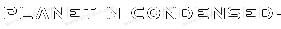Planet N Condensed字体转换